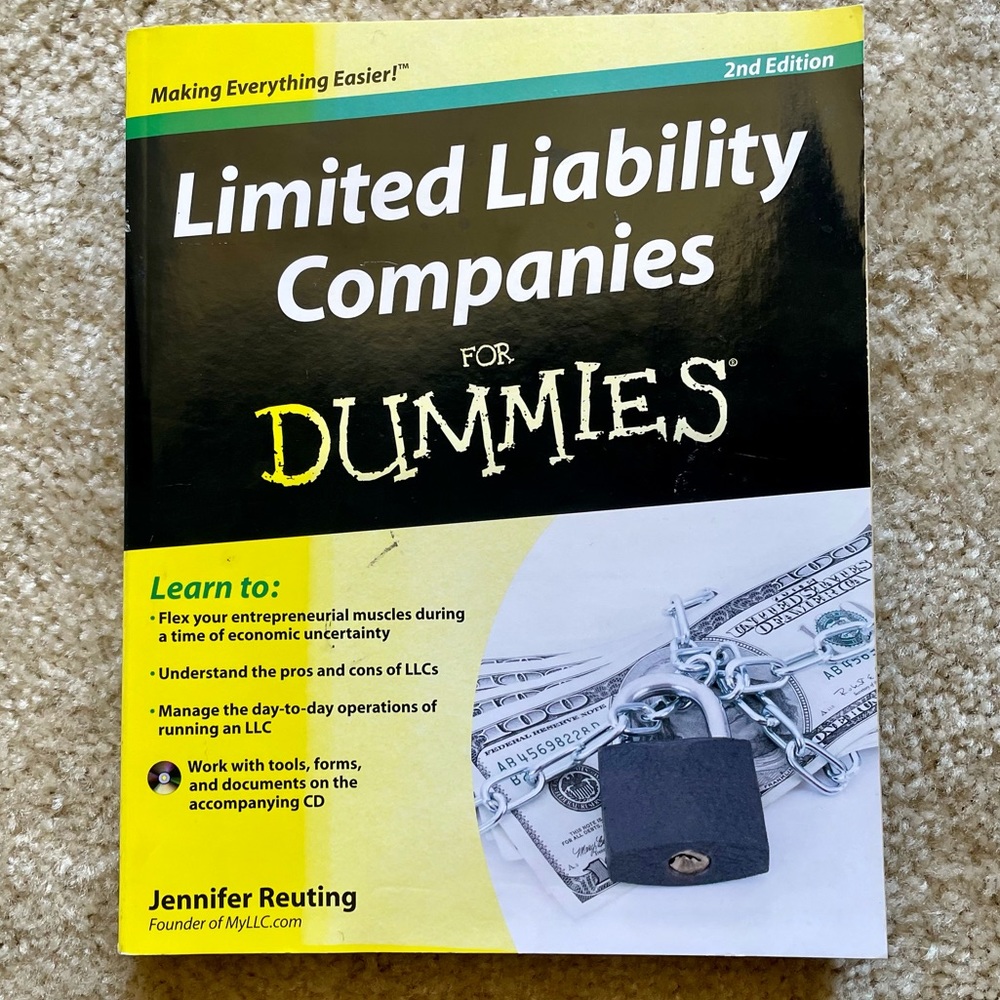 Book Limited Liability Companies for Dummies